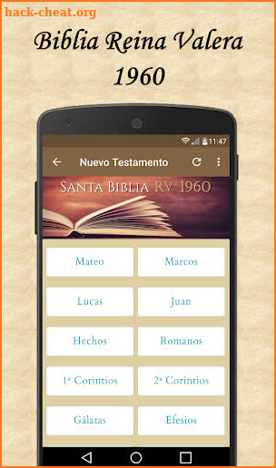 Reina Valera Santa Biblia 1960 screenshot