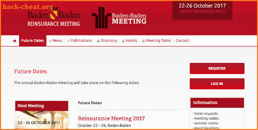 ReinsuranceMeeting Baden-Baden screenshot