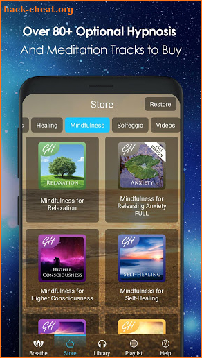 Relax & Sleep Well: Hypnosis and Meditation screenshot