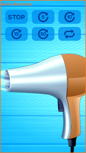 Relaxing hair dryer (sound effect) screenshot