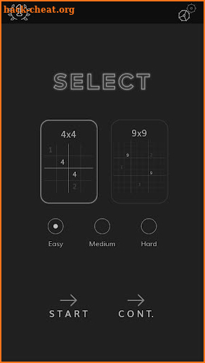 Relaxing Sudoku screenshot