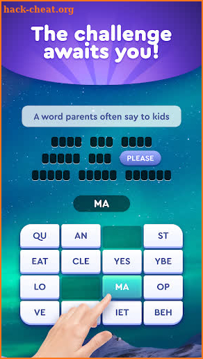 Relaxing Words screenshot