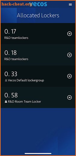 Releezme Locker App screenshot