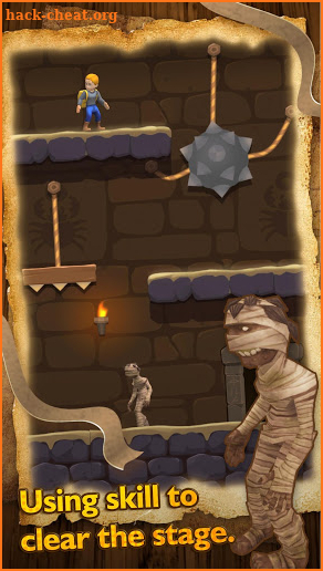 Relic Adventure - Rescue Cut Rope Puzzle Game screenshot