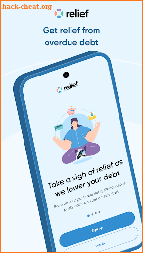 Relief: Reduce overdue debt screenshot