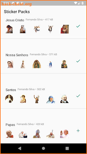 Religious Stickers to Whatsapp screenshot