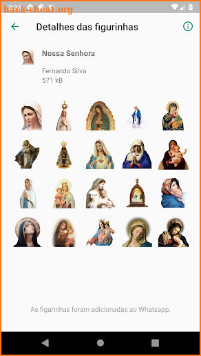 Religious Stickers to Whatsapp screenshot