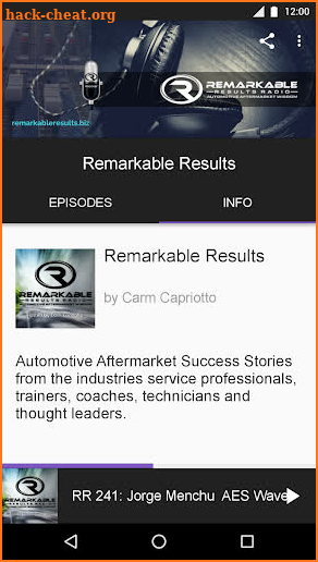 Remarkable Results Radio screenshot