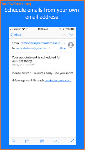 Reminderbase screenshot