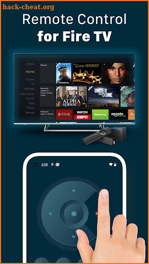 Remote Control for Fire TV screenshot