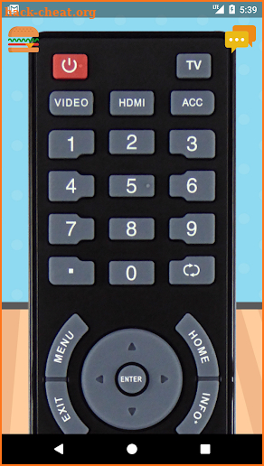 Remote Control For Insignia TV screenshot