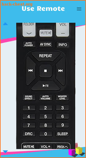 Remote Control for LG Sound Bar screenshot