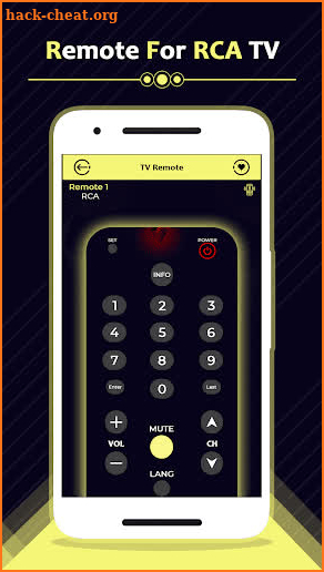 Remote Control for RCA TV - All Remotes screenshot