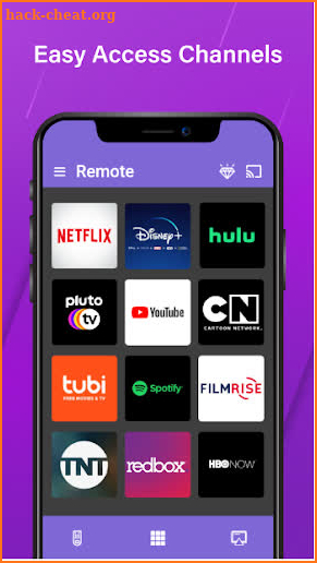 Remote Control for ROKUs, Cast and Screen mirror screenshot