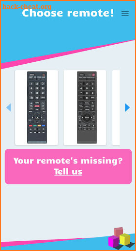 Remote Control Toshiba screenshot