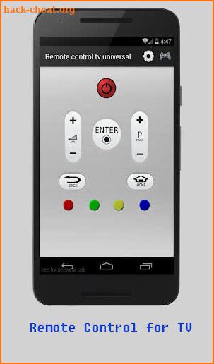 Remote Control Universal TV screenshot