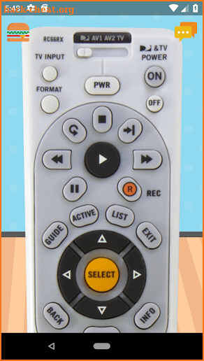 Remote for DirecTV - RC73 screenshot