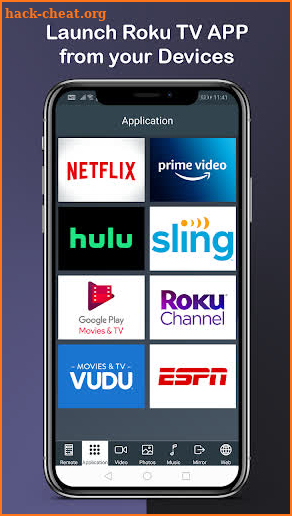 Remote for Onn Roku TV | Cast screenshot