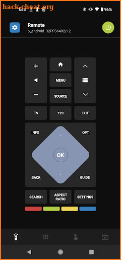 Remote for Philips TV screenshot