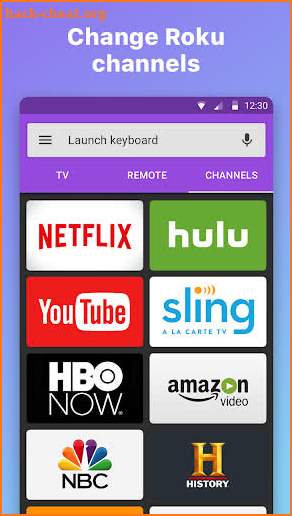 Remote for Roku - RoByte screenshot