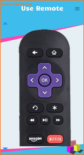 Remote for Roku stick screenshot