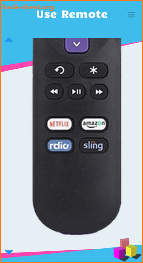 Remote for Roku stick screenshot