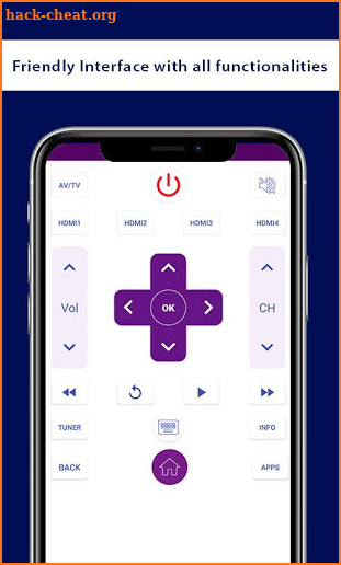 Remote For ROKU TVs and Devices screenshot
