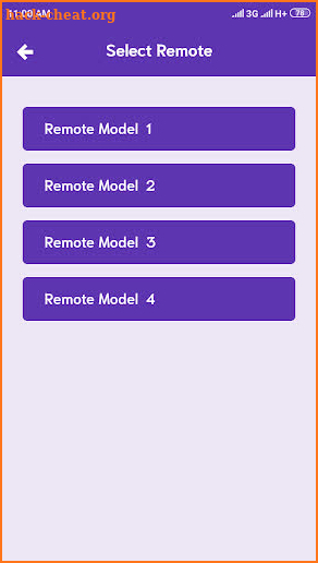 Remote For Sanyo TV screenshot