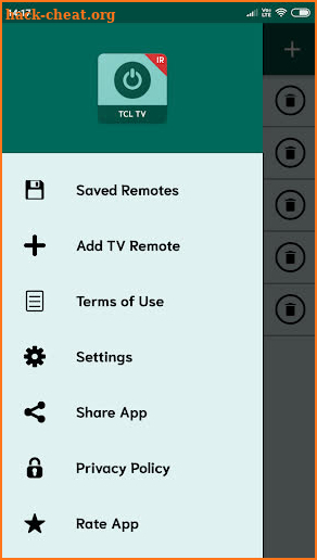 Remote For TCL TV screenshot