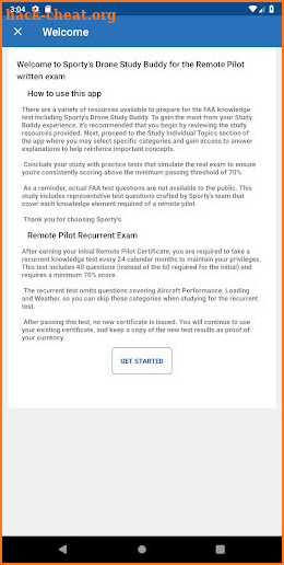 Remote Pilot Drone Test Prep screenshot