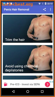 Remove Penis Hair Fast screenshot