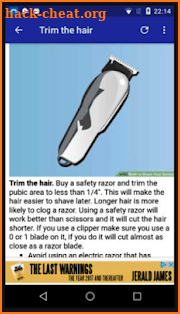 Remove Penis Hair Fast screenshot