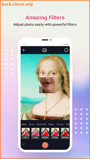 Renaissance Mouth Filter screenshot