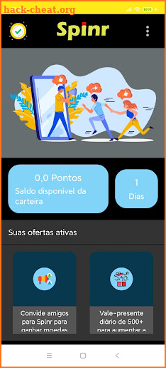 Renda dourada screenshot