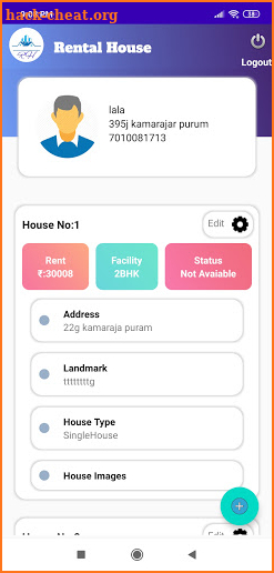 Rental House screenshot
