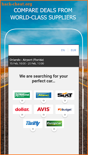 RENTAL24H.com - Car Rental Near Me APP screenshot