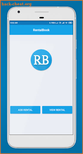 RentalBook screenshot