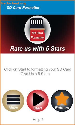 Repair Damaged SD Card Formatter screenshot