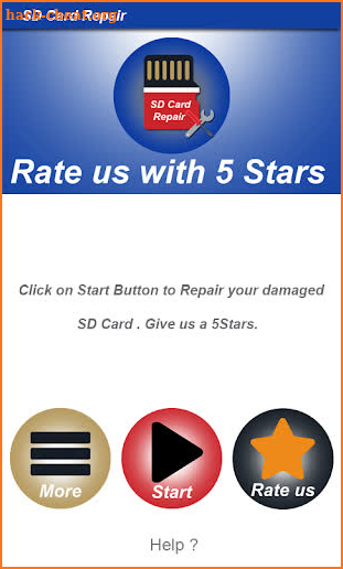 Repair Formatter Sd Card screenshot