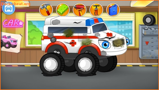 Repair machines - monster trucks screenshot