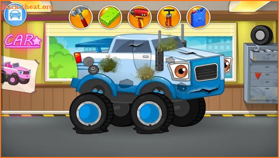 Repair machines - monster trucks screenshot