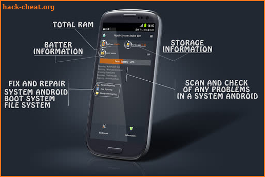 repair system android, fix problems (Lite) screenshot