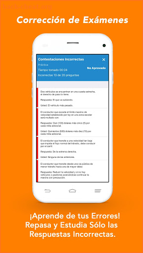 Repaso Movil - Licencia de Aprendizaje Puerto Rico screenshot