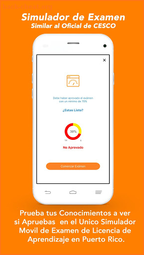 Repaso Movil - Licencia de Aprendizaje Puerto Rico screenshot