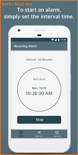 Repeat Alarm screenshot