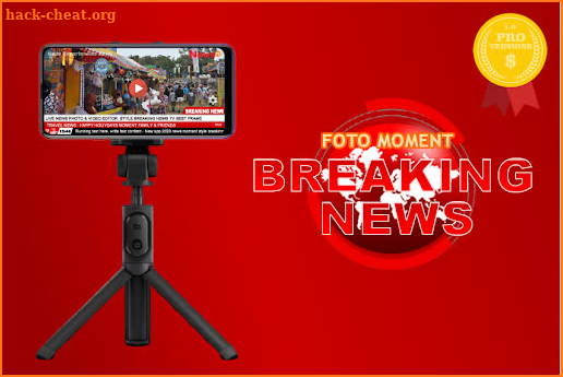 Reporter Rec News Pro-Video Maker  News Style Full screenshot