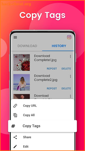 Repost for Instagram - Video Downloader screenshot