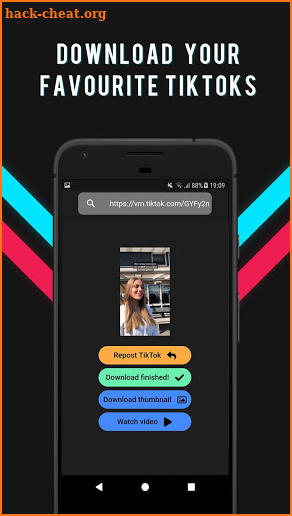 Repost for TikTok & Downloader - FREE screenshot