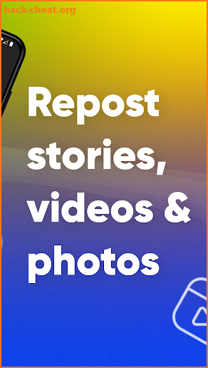 Repost + Video and Story screenshot