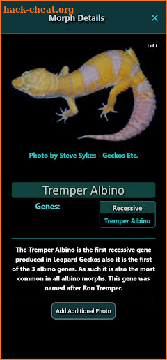 RepTool - Reptile Keeping Tool screenshot